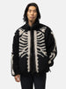 KAPITAL BONE Boa Fleece Reversible Blouson Black, Fleece Jackets