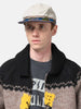 Model wearing the KAPITAL Chino BRIMFIELD Cap (Guiding Light) ECRxNavy