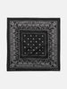 KAPITAL Fastcolor Selvedge Bandanna (ORIGAMI) Black, Bandanas
