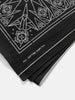 KAPITAL Fastcolor Selvedge Bandanna (ORIGAMI) Black, Bandanas