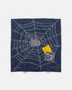 KAPITAL Fastcolor Selvedge Bandana (SPIDER PECKISH RAINBOWY) Navy, Bandanas