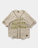 KAPITAL French Linen GREAT KOUNTRY Baseball Shirt Beige, T-Shirts