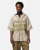 KAPITAL French Linen GREAT KOUNTRY Baseball Shirt Beige, T-Shirts