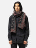 KAPITAL Fulling Wool Scarf Colorful BIG-MAMA Bandana Black, Scarves
