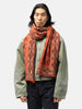 KAPITAL Fulling Wool Scarf Colorful BIG-MAMA Bandana Orange, Scarves