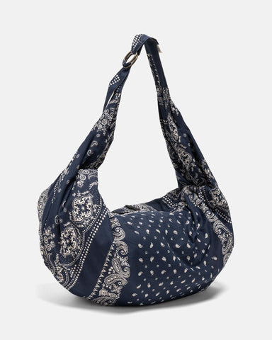 KAPITAL Gauze RAT BRAND Bandana Patchwork TRANSIT SNUFKIN Bag Aubergine, Shoulder Bags