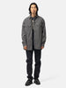 KAPITAL Grandrelle Chambray BONE Patch Ventilator Workshirt Charcoal, Shirts
