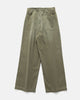 KAPITAL Herringbone FATIGUE Baggy Pants Khaki, Pants