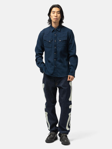 KAPITAL IDG DO-GI Canvas Western Shirt IDG, Shirts