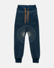 KAPITAL IDG Fleecy Knit SWT Pants (FUROSHIKI Embroidery) Indigo, Sweatpants