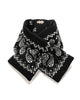 Kapital Linen Rayon Bandana KESA Scarf Black, Accessories