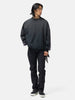 KAPITAL SWT Knit 2Tones Remake BIG SWT (BONE) BLKxPurple, Sweatshirts