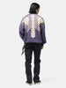 KAPITAL SWT Knit 2Tones Remake BIG SWT (BONE) BLKxPurple, Sweatshirts