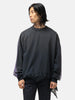 KAPITAL SWT Knit 2Tones Remake BIG SWT (BONE) BLKxPurple, Sweatshirts