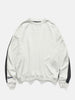 KAPITAL SWT Knit 2Tones Remake BIG SWT (BONE) ECRxBLACK, Sweatshirts