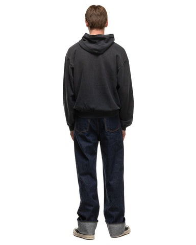 Kapital SWT Knit Hoodie (SPEAKEASY KAPITAL) Black, Sweaters