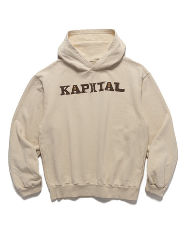 Kapital SWT Knit Hoodie (SPEAKEASY KAPITAL) Ecru, Sweaters