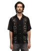 Silk Rayon HAVANANAJA WRANGLE Collar CUBA Shirt S/S Black - HAVEN