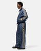 KAPITAL Smooth Jersey COOKIE Bandana Baggy Track Pants Navy, Pants
