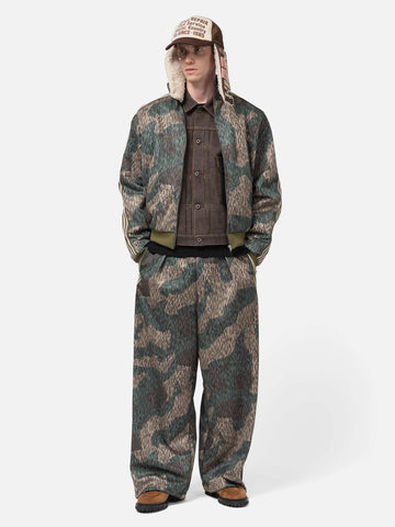 KAPITAL Smooth Jersey RAIN Camo Baggy Track Pants Rain Camo, Track Pants
