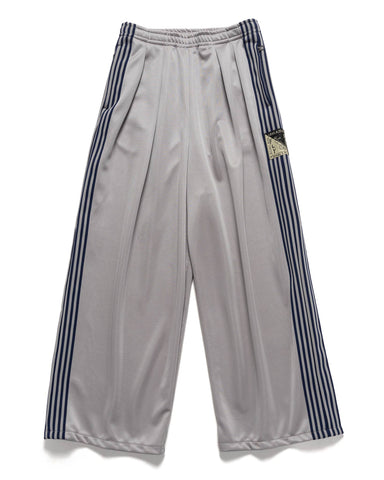 Kapital Smooth Jersey Stantman&Woman Super Baggy Truck Pants (Banner Stripe) Gray, Bottoms