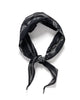 Kapital WASHER Crinkle Silk Neckerchief (PECOS Paisley) Black, Accessories