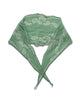 Kapital WASHER Crinkle Silk Neckerchief (PECOS Paisley) Light Green, Accessories