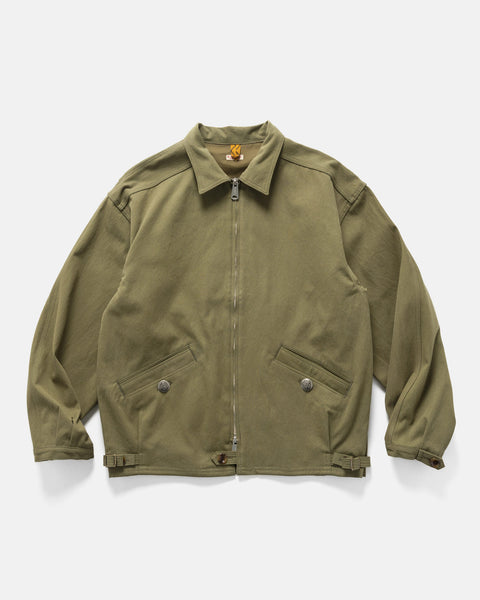 KAPITAL Water-Repellent Canvas ZIP-UP KAYAK PAW-PAW Blouson Khaki, Jackets