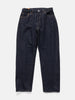 KAPTAIN SUNSHINE 5P Zipper Front Denim Pants Indigo One Wash, Jeans