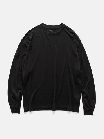 KAPTAIN SUNSHINE All Silk Crewneck P/O Black, Sweatshirts