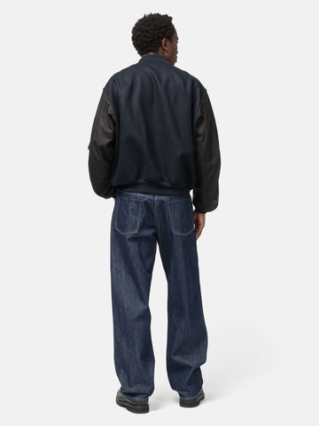 KAPTAIN SUNSHINE Bomber Jacket Navy, Bomber Jackets