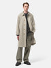 KAPTAIN SUNSHINE Cotton Covert Gabardine Walker Coat Taupe, Coats
