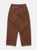 KAPTAIN SUNSHINE Cotton Hemp Wide Pants Brown, Pants