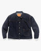 KAPTAIN SUNSHINE Denim Tracker 2P Jacket Indigo One Wash, Outerwear