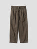 KAPTAIN SUNSHINE Dyed Denim Riviera Pants Cub Brown, Pants