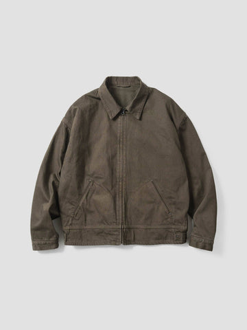KAPTAIN SUNSHINE Dyed Denim Work Jacket Cub Brown, Jackets