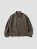 KAPTAIN SUNSHINE Dyed Denim Work Jacket Cub Brown, Jackets