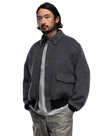 KAPTAIN SUNSHINE Flight Jacket Top Grey, Outerwear