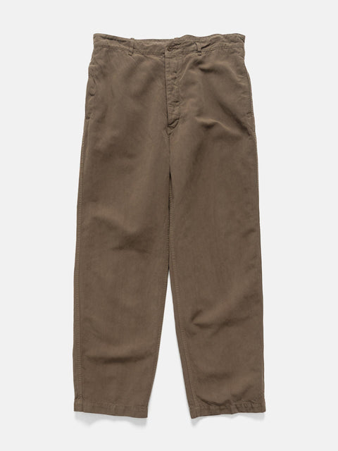 KAPTAIN SUNSHINE Gaba. Buckleback Work Slacks Cub Brown, 