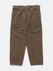 Flat shot of the Kaptain Sunshine Gaba. Traveller Easy Pants Cub Brown