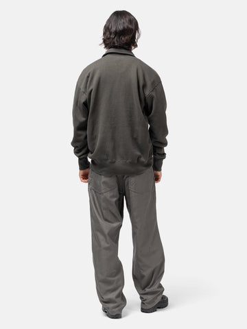 KAPTAIN SUNSHINE Half Zipper Pullover Fade Black, Sweatshirts