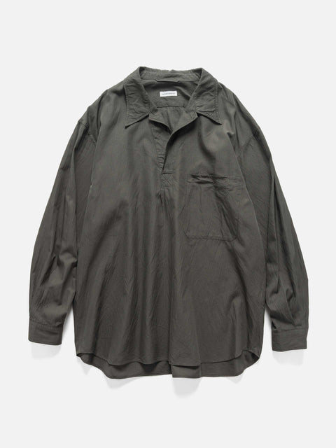 KAPTAIN SUNSHINE Pullover Shirt STRIPE Ink Black, Shirts