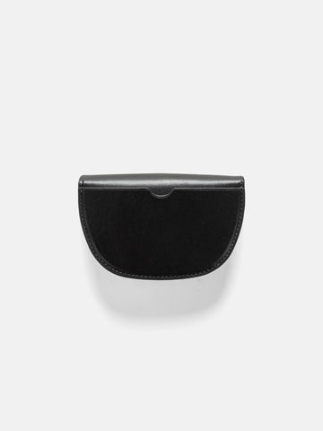 KAPTAIN SUNSHINE Round Wallet Sml Black, Wallets