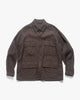 KAPTAIN SUNSHINE Safari Shirt Jacket Brown, Outerwear