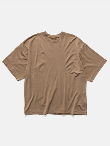 Kaptain-Sunshine-Super-Soft-Merino-Tenjiku-Half-Sleeve-Mocha-Brown-1