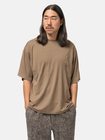 Kaptain-Sunshine-Super-Soft-Merino-Tenjiku-Half-Sleeve-Mocha-Brown-4