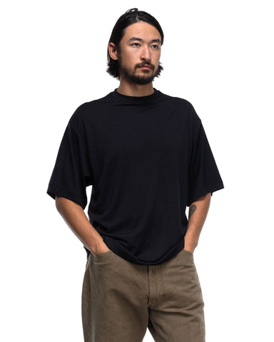 KAPTAIN SUNSHINE Super Soft Merino Tenjiku Half Sleeve Tee Dark Navy, T-Shirts