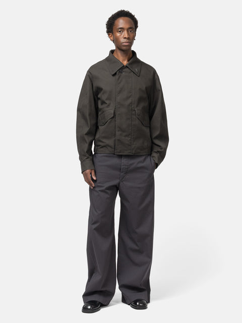 LEMAIRE Boxy Blouson Espresso, Jackets