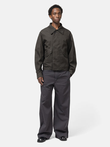 LEMAIRE Boxy Blouson Espresso, Jackets