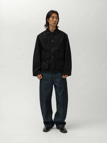 LEMAIRE Boxy Jacket Black, Jackets